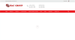 Desktop Screenshot of hacltd-group.com
